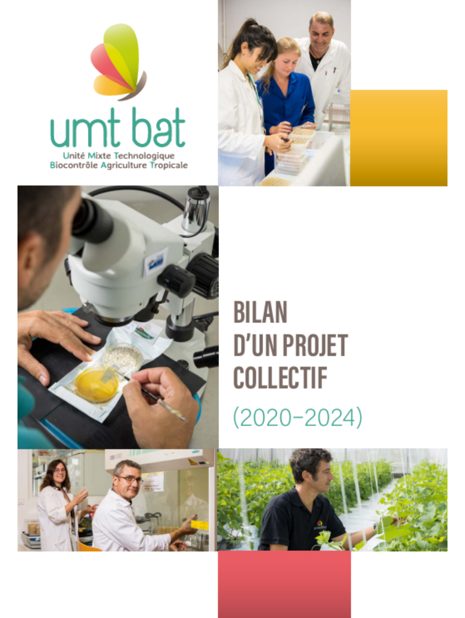 1ère couverture du livret UMT BAT