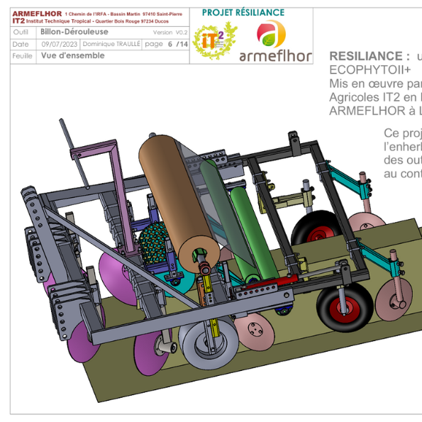 plan billon derouleuse mise en avant
